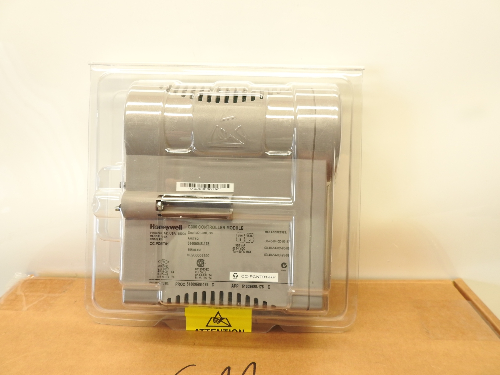 New Genuine Honeywell C300 Controller Kit 51405046-175 51308307 338285-009 5140