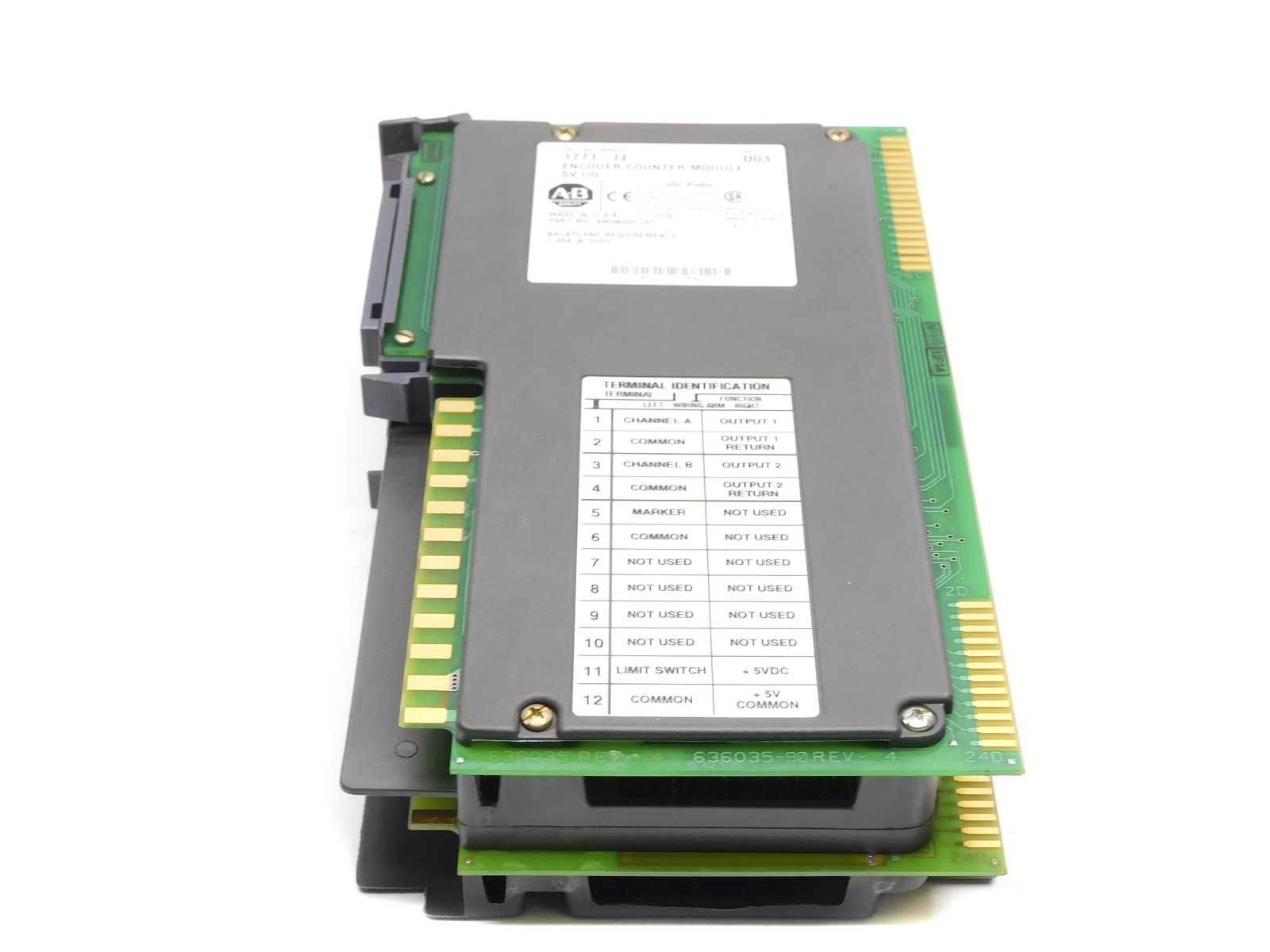 ALLEN BRADLEY 1771-IJ SER. A F/W L 5VDC 1.4A UNMP