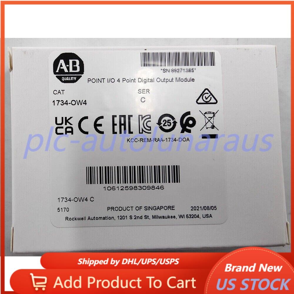 NEW- 1734-OW4 AB Point I/O 4 Point Digital Output Module US Allen-Bradley USA