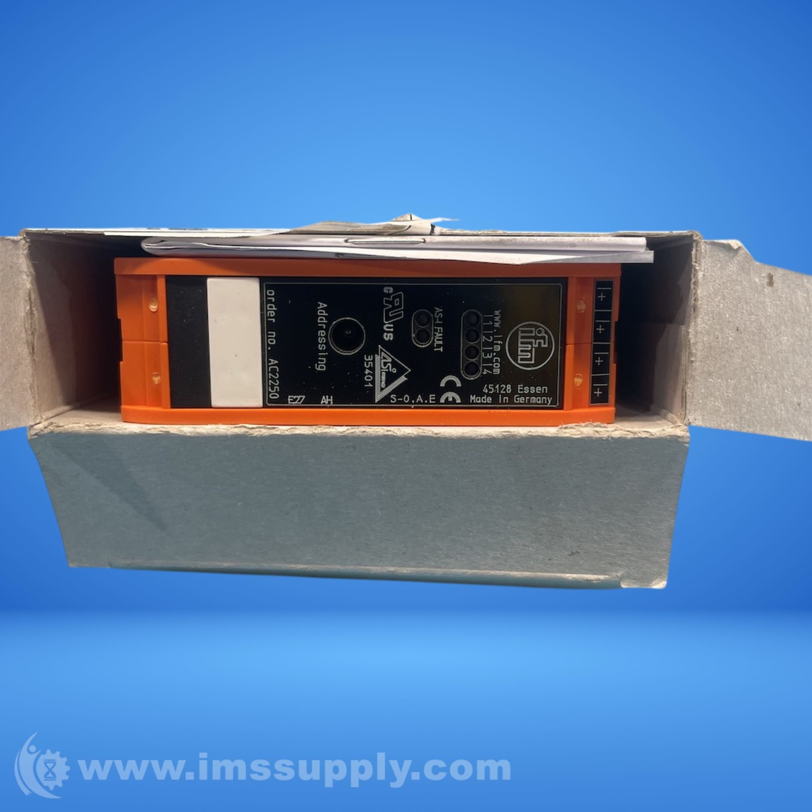 Ifm AC2250 AS-Interface Control Cabinet Module FNOB