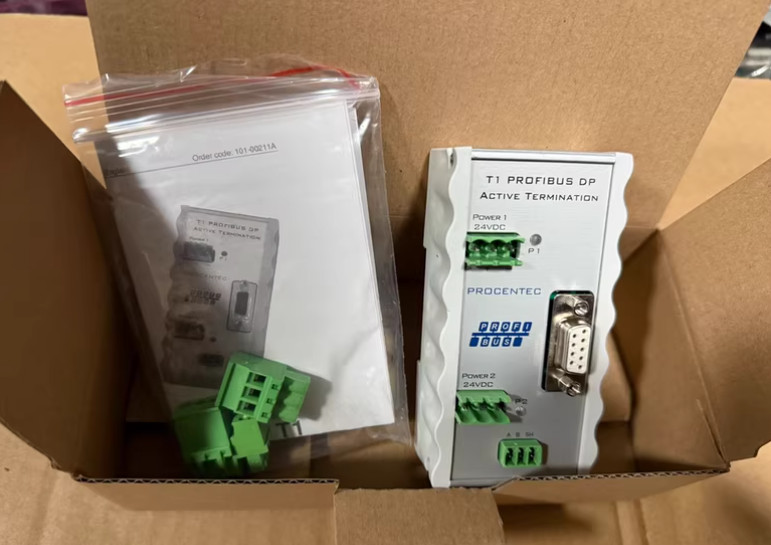 New In Box PROCENTEC T1 PROFIBUS DP ACTIVE PROFIBUS DP Termination