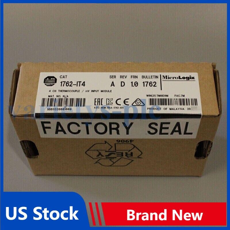 1762-IT4 New Sealed AB MicroLogix Themocouple/mV Module 1762IT4 US Free Tax