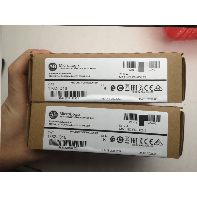 New Allen-Bradley 1762-IQ16 16 Point Digital Input Module 1762IQ16 US