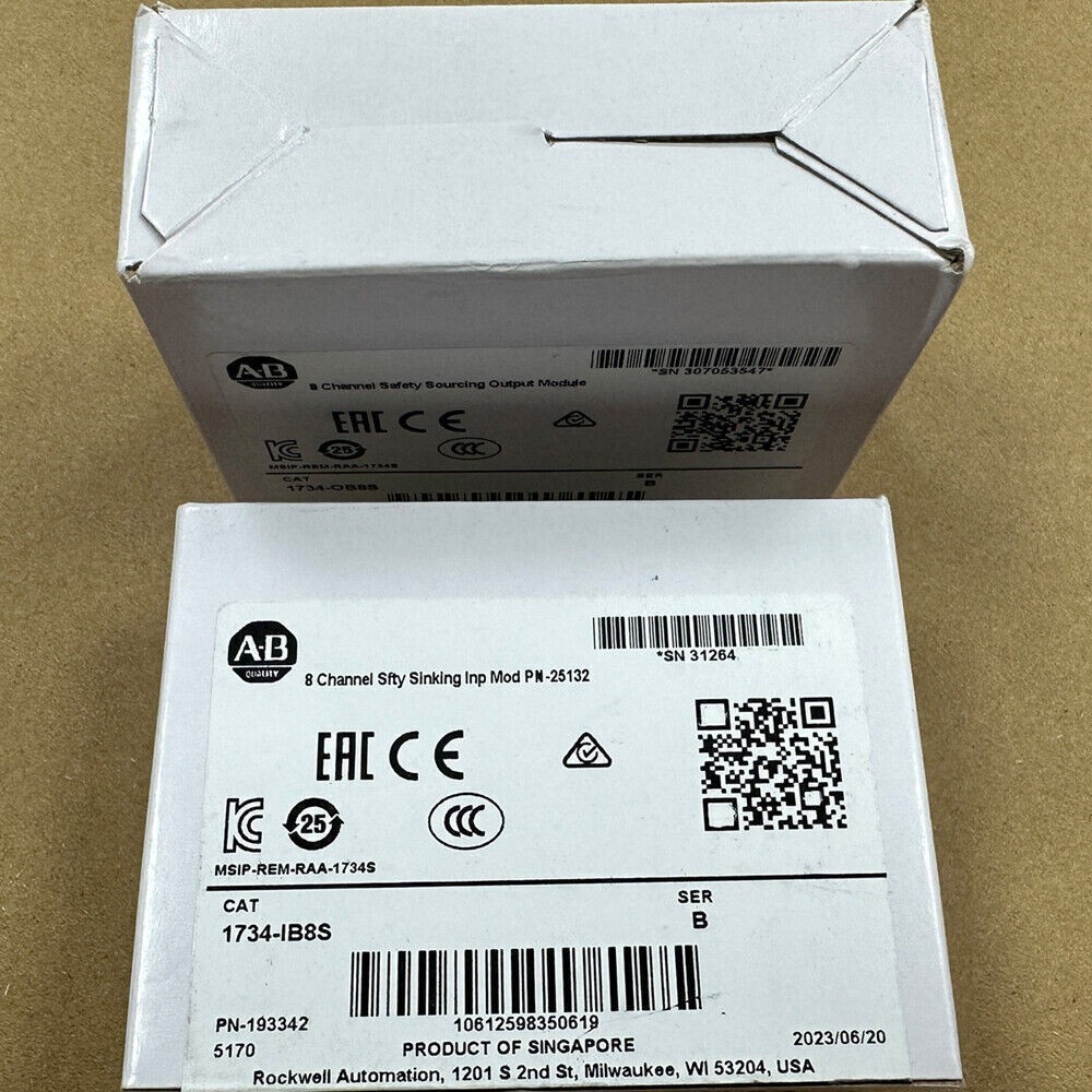 New AB 1734-OB8 1734-OB8S 1734-IB8 1734-IB8S Output Module New PLC