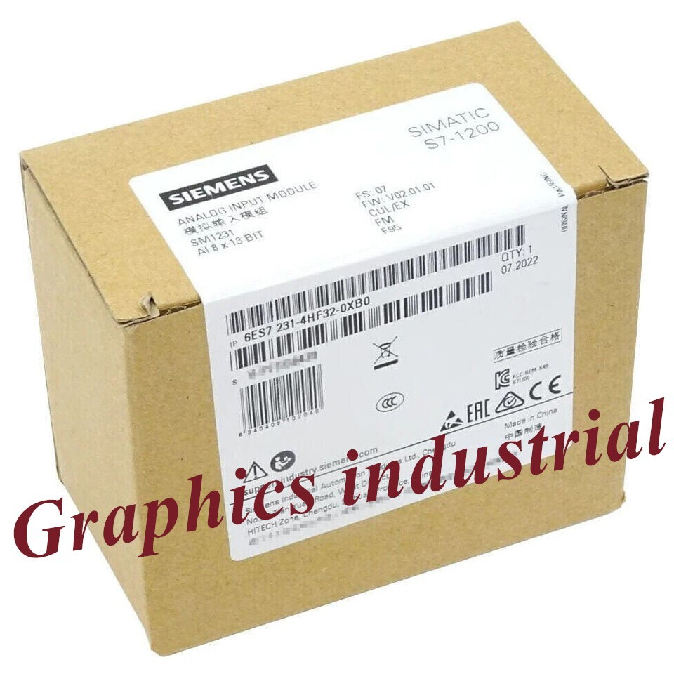NEW SIEMENS 6ES7231-4HF32-0XB0 S7-1200 Analog Input Module 6ES7 231-4HF32-0XB0