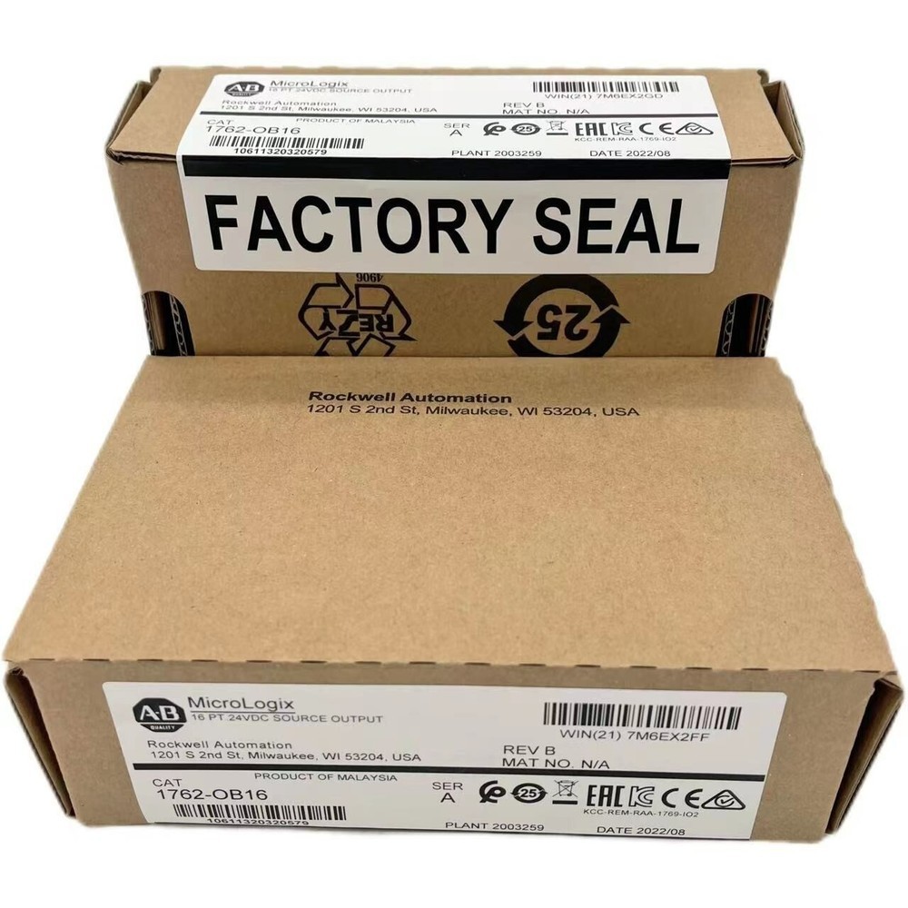 New AB 1762-OB16 Industrial Drive Free Shipping New in Box Factory Sealed PLC US