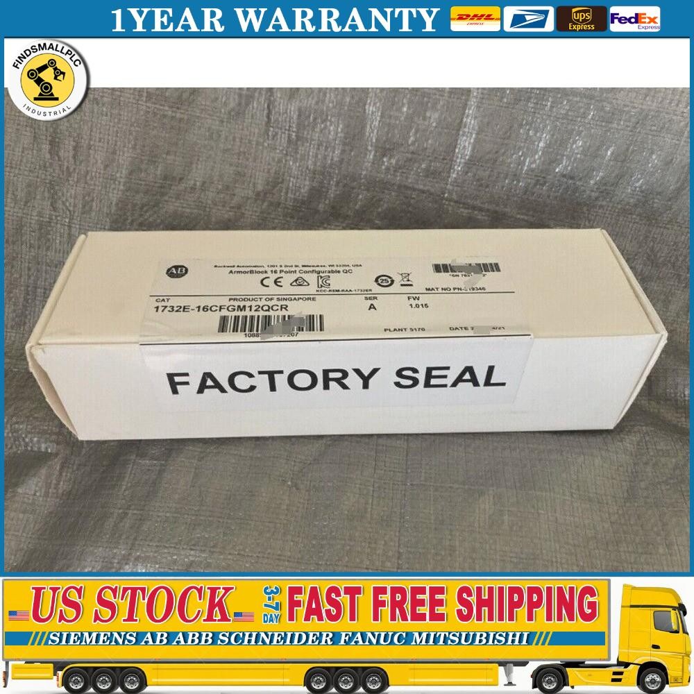 Allen Bradley 1732E-16CFGM12QCR /A ArmorBlock Module *NEW IN BOX* US Free Tax