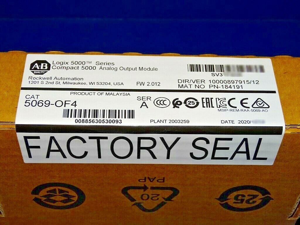 1pc NEW FACTORY SEALED AB 5069-OF4 Series A Output Module Compact 5000 5069OF4