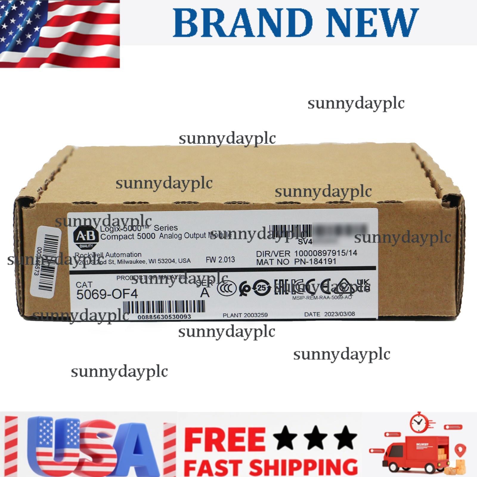 New Factory Sealed AB 5069-OF4 Compact 5000 Analog Output Module 5069OF4