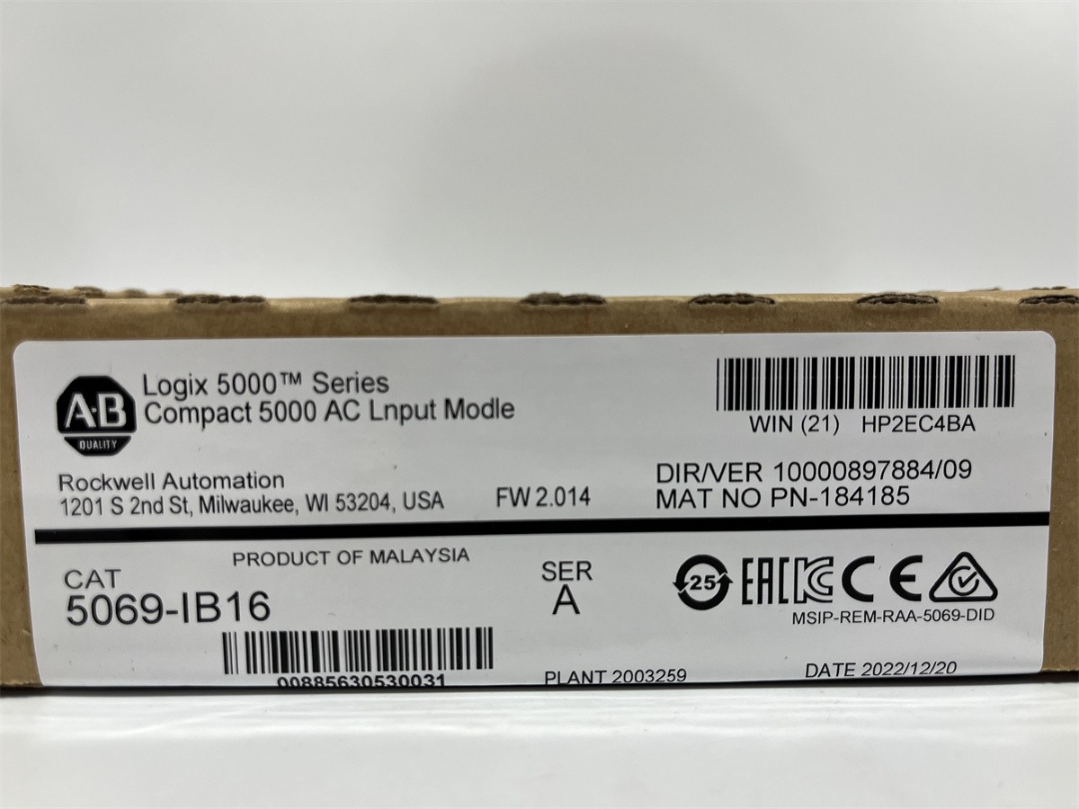 5069-IB16 Compact 5000 Digital DC Input Module1PCs 5069IB16