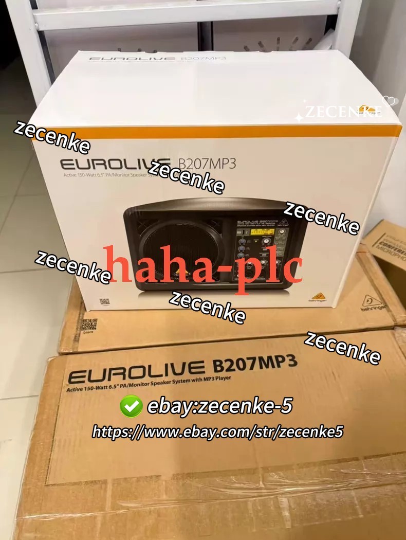 1pcs NEW BEHRING b207mp3 Active sound reinforcement speaker FEDEX *Y