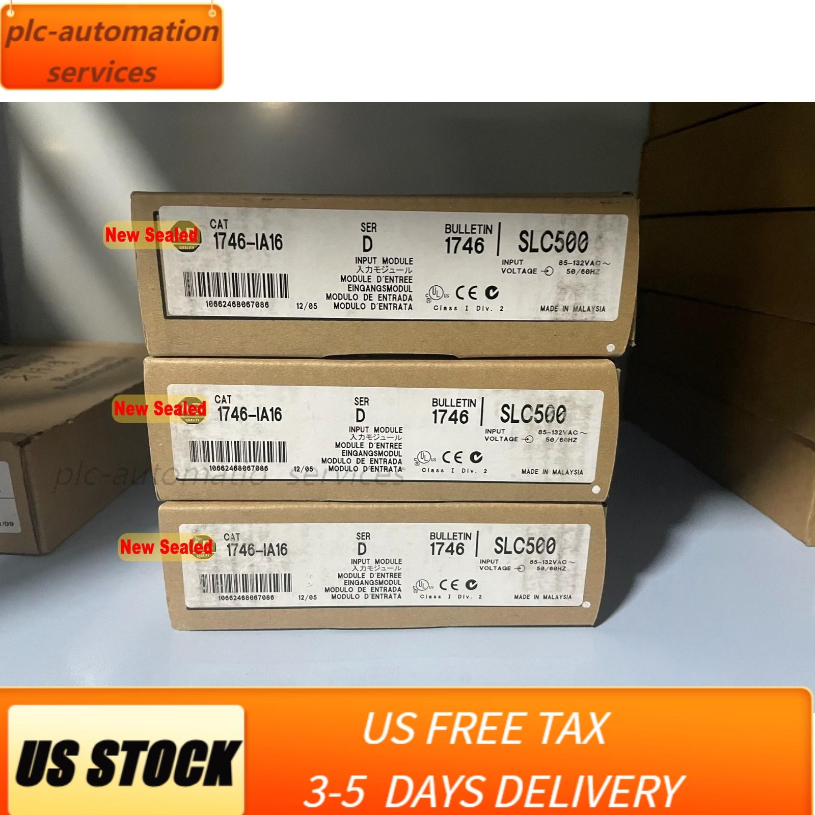 Factory Sealed 1746-IA16 SLC 500 PLC Input Module 1746IA16 Fast Shipping