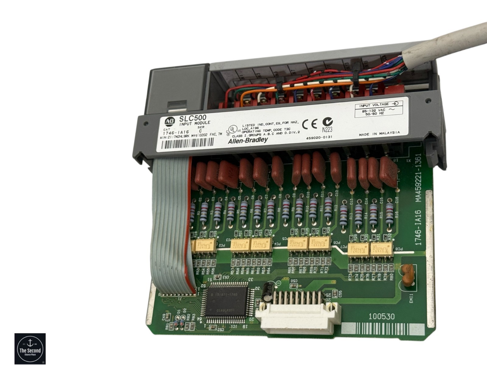 Allen-Bradley 1746-IA16 Series C SLC 500 Input Module + 1492-IFM20F-2 Interface
