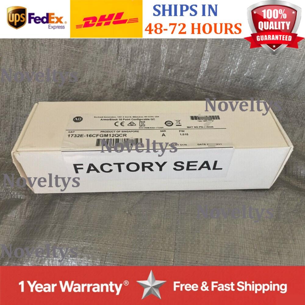 Allen Bradley 1732E-16CFGM12QCR /A ArmorBlock Module *NEW IN BOX* US Free Tax