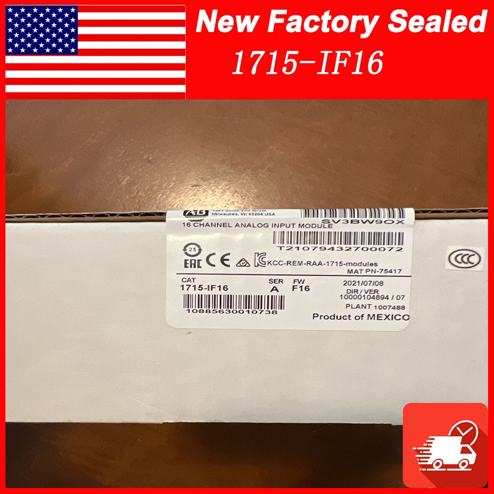 Unbrand 1715-IF16 New with Unopened box Analog Input Module Free Shipping