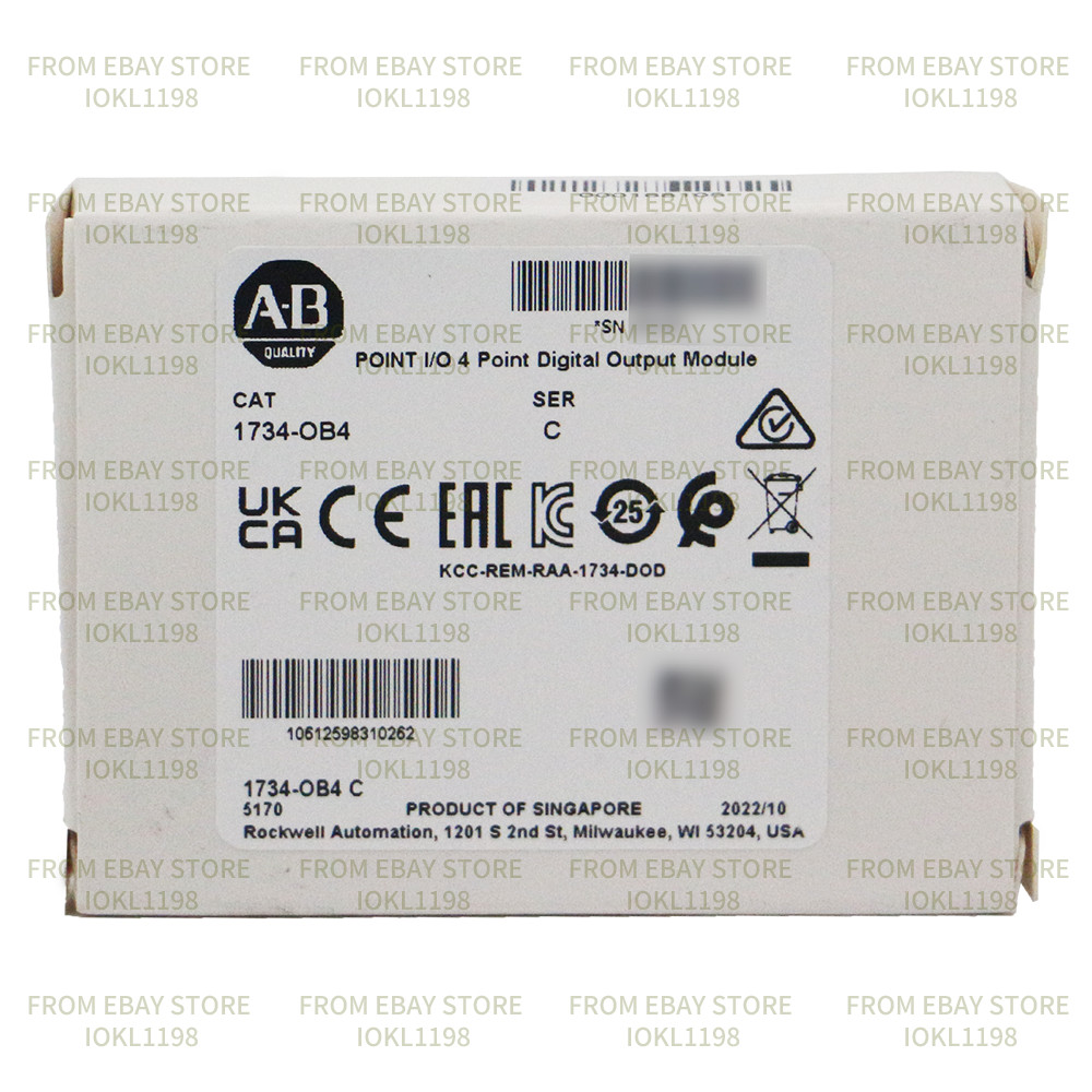 1734-OB4 POINT I/O 4 Point Digital Output Module New Allen-Bradley