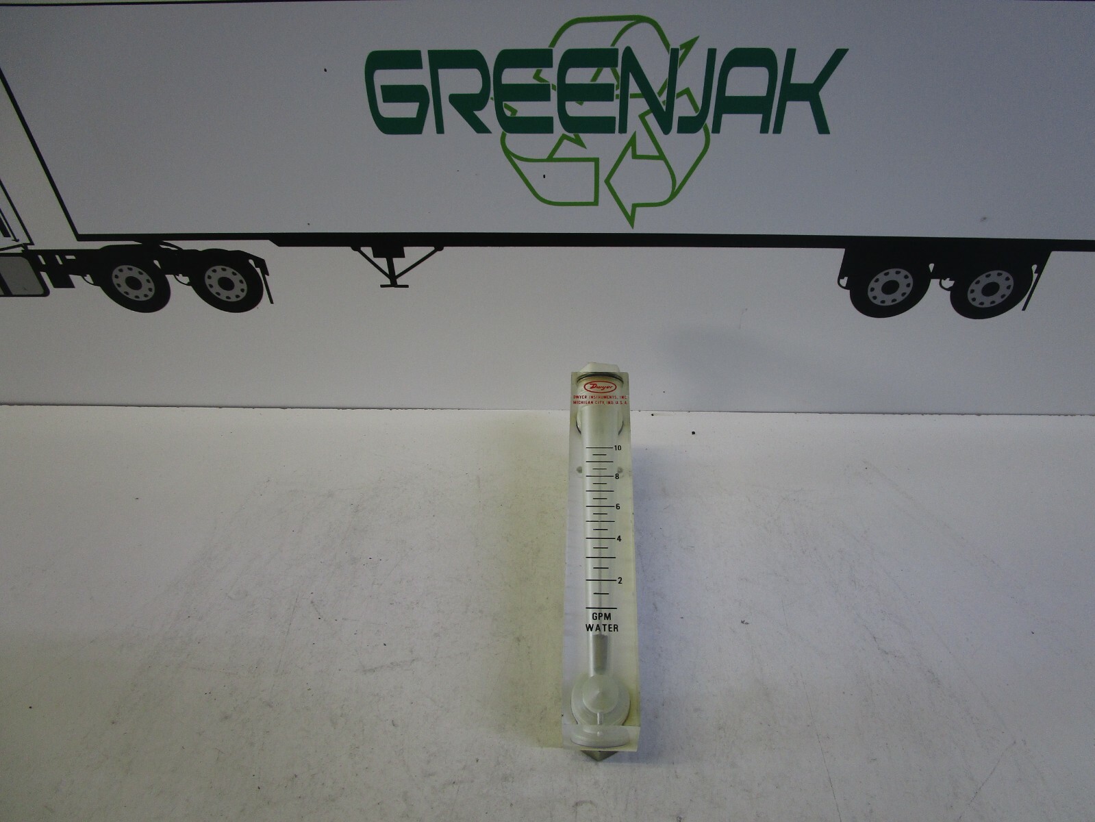 DWYER UNKNOWN PART # VFC SERIES 1-10 GPM WATER FLOW METER – USED – FREE SHIPPING