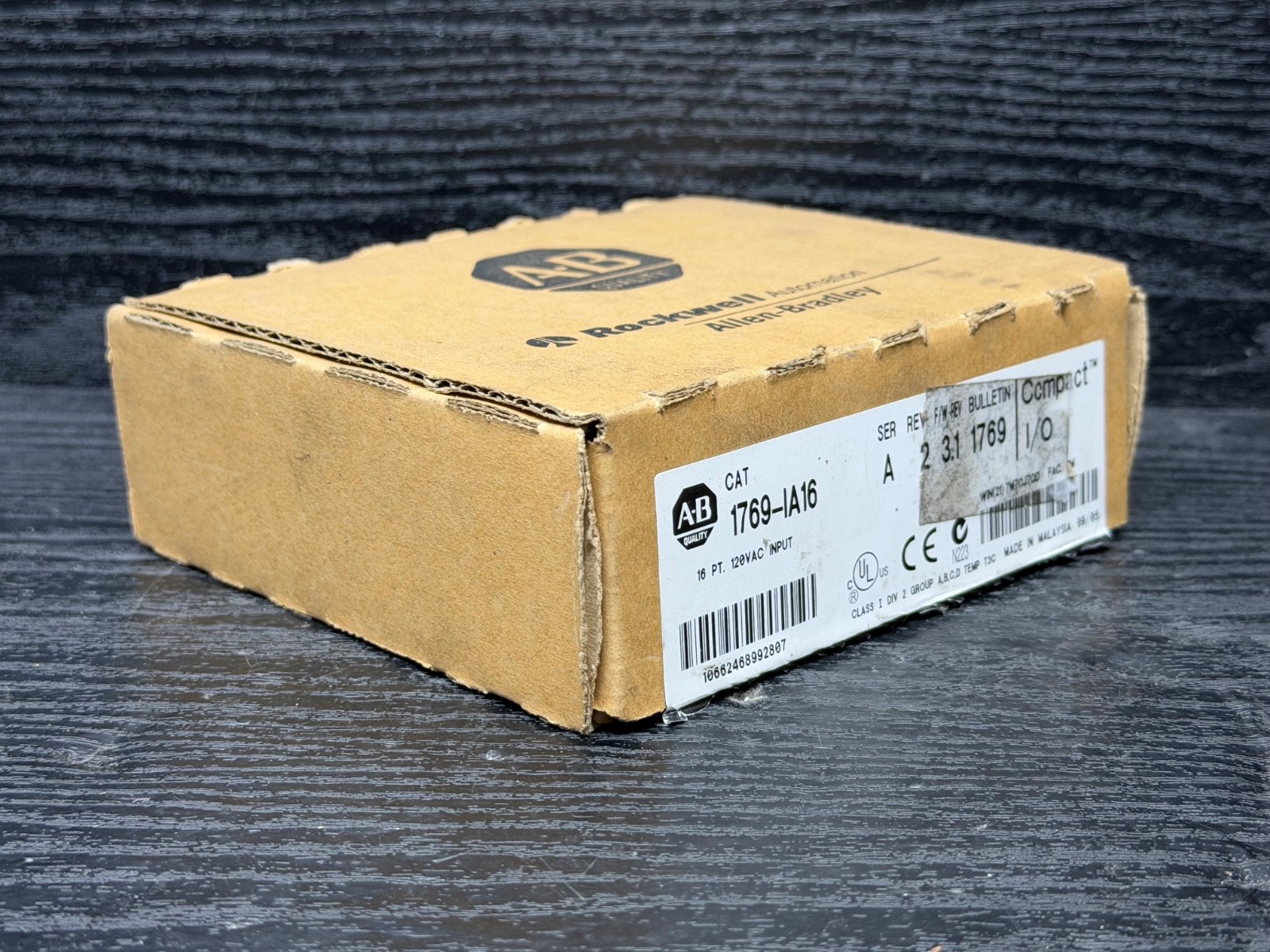 Surplus Open Allen Bradley 1769-IA16 1A16 A 3.1 CompactLogix Input Module Older