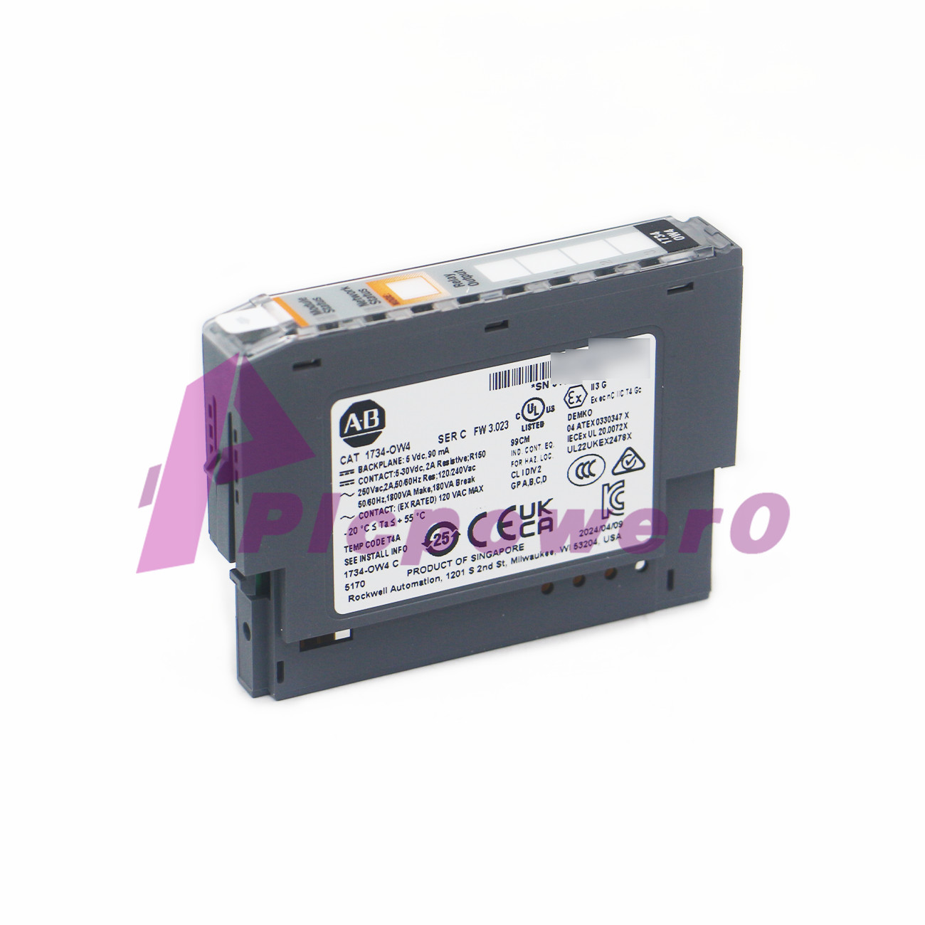 NEW Allen-Bradley 1734-OW4 AB POINT I/O 4Point Digital Output Module 1734OW4