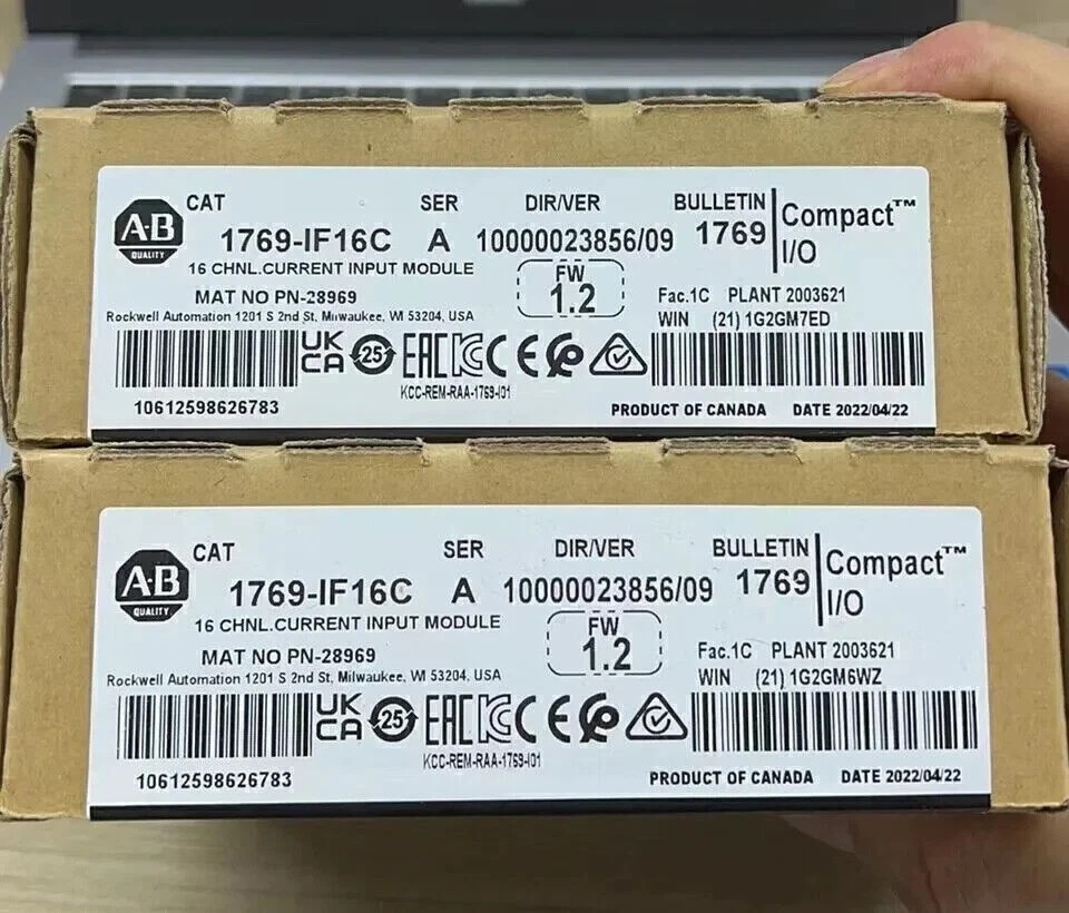 New Unbrand 1769-IF16C /A CompactLogix 16 Pt A/I Current Module 1769IF16C