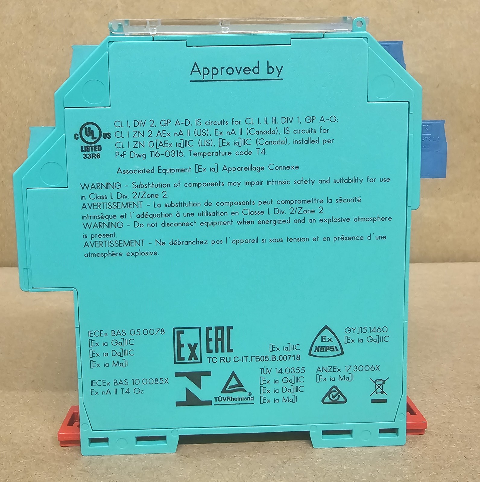 Pepperl+Fuchs KFD2-VR4-Ex1.26 Voltage Repeater 70107327