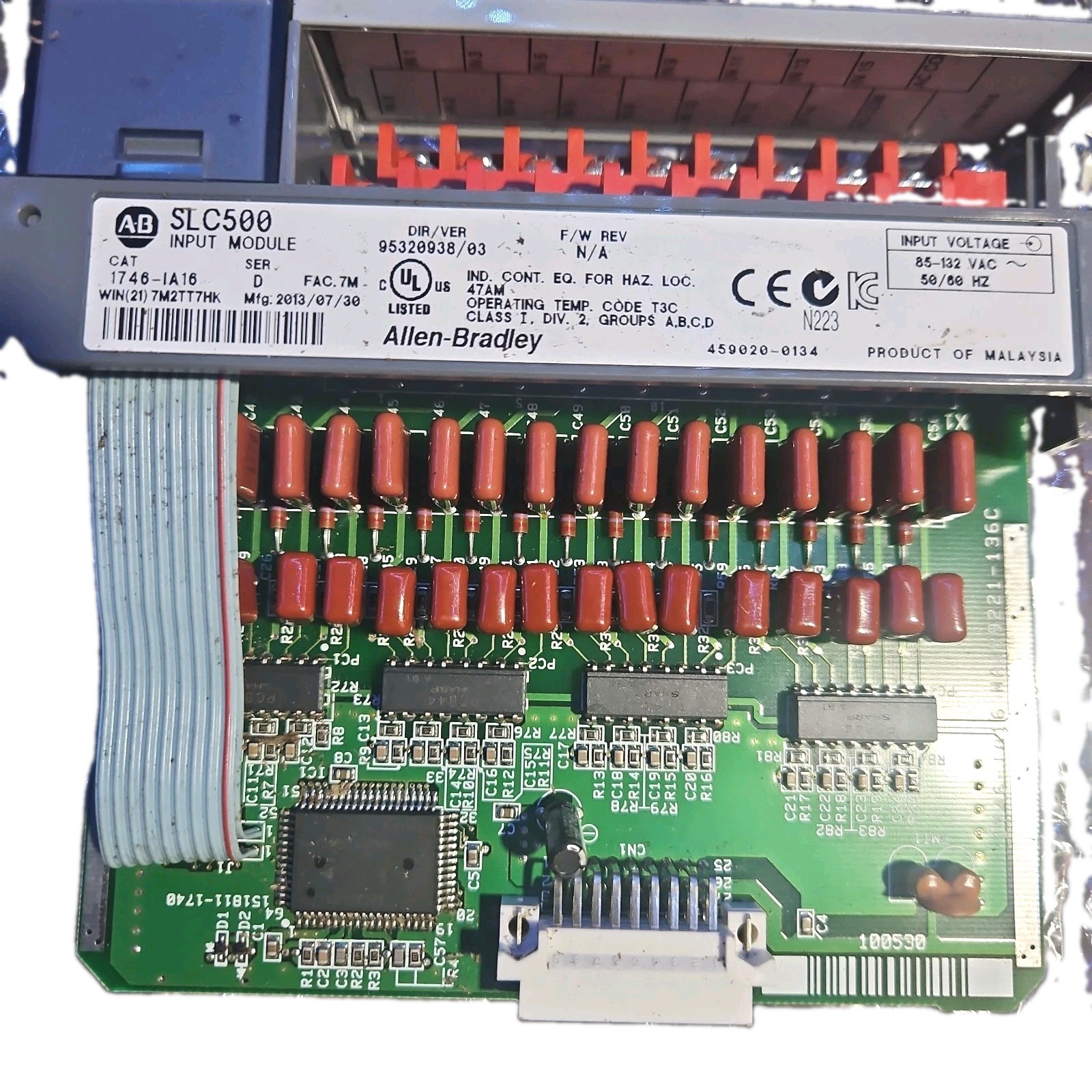 Allen Bradley SLC500 Input Module Series C – 1746-IA16