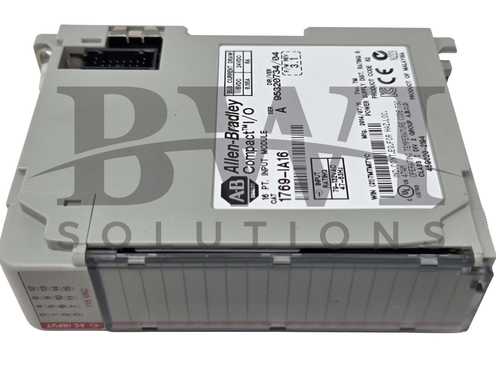 NEW Allen Bradley 1769-IA16 /A Compact I/O 16-Point Input Module Ver 04 1769IA16