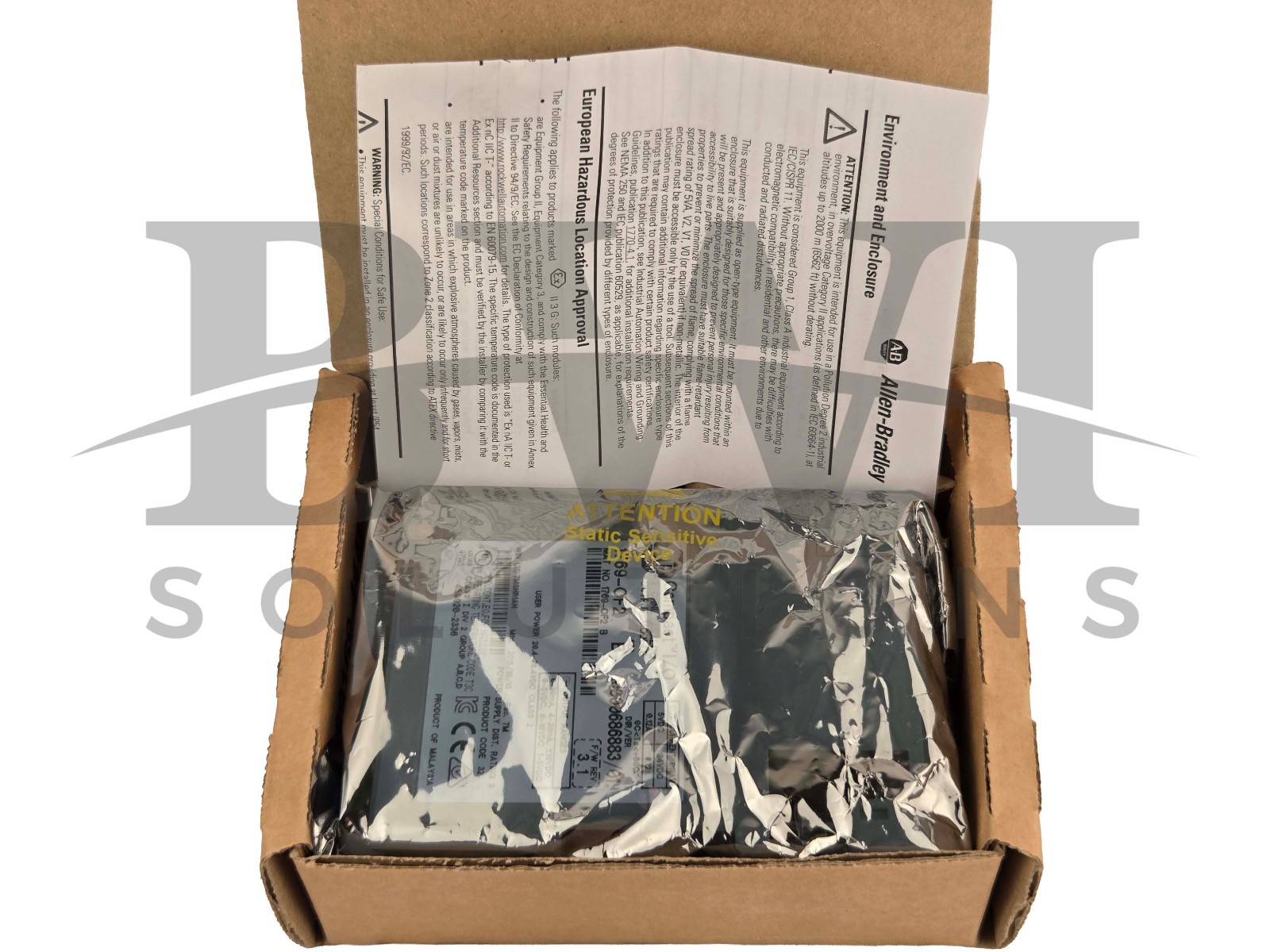 NEW Allen Bradley 1769-OF2 /B CompactLogix 2-CHNL Analog Output Module 1769OF2