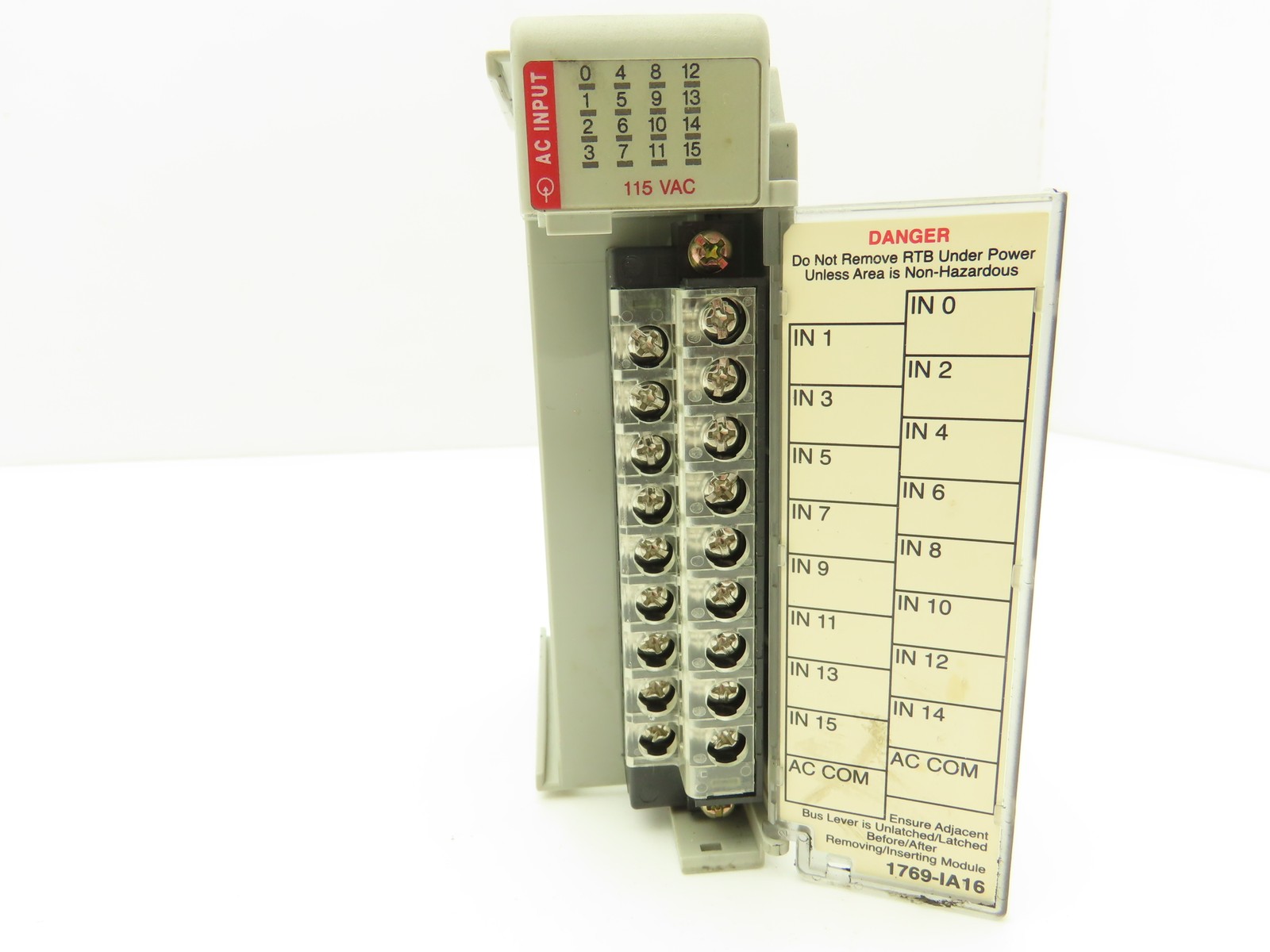 Allen Bradley 1769-IA16 Compact Logix I/O Input Module 16Pt Ser A Rev 2