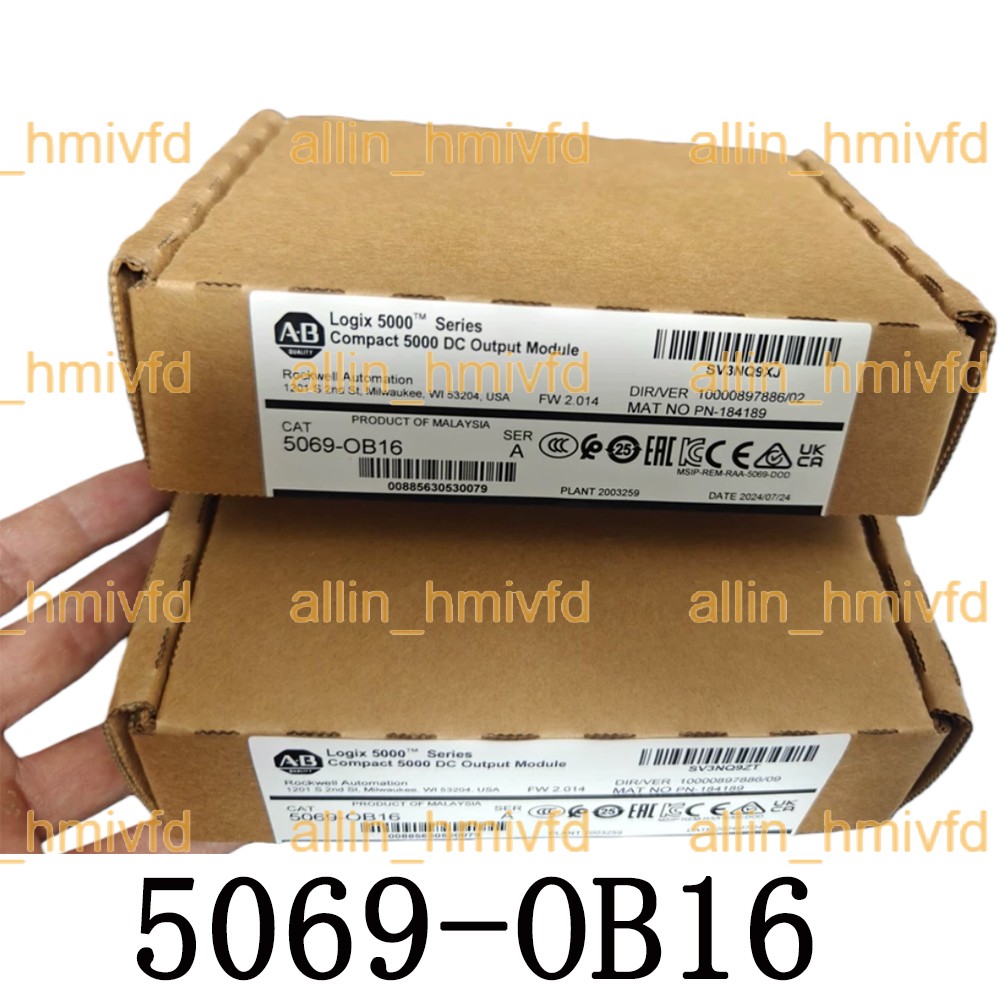 Unbrand 5069-OB16 Logix Compact 5000 DC I/O Input Module NEW Sealed