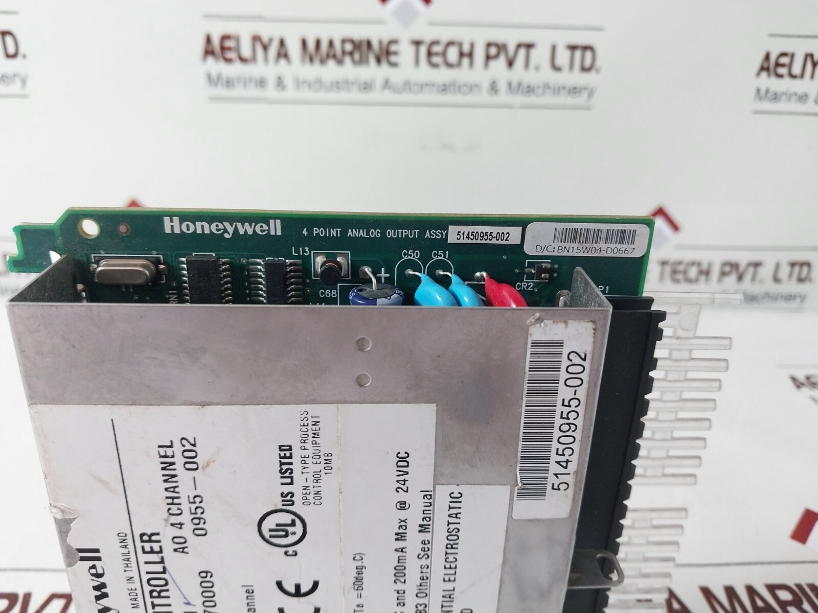 Honeywell 900b01-0301 analog output module
