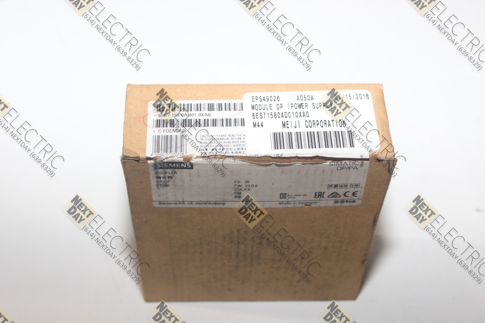 Siemens, 6ES7 158-0AD01-0XA0, Simatic ET200 DP/DP Coupler OEM Germany Original