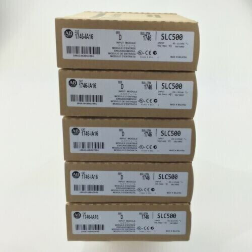 New Sealed AB 1746-IA16 SER D SLC 500 Input Module PLC AB 1746-IA16