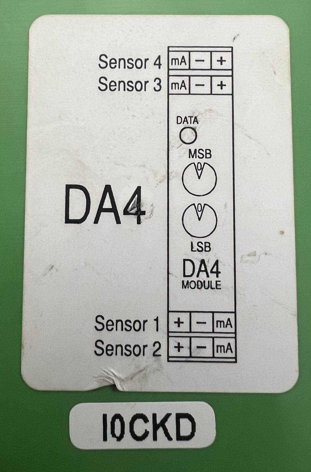 Detcon 976-041400-000 Input Module 420ma