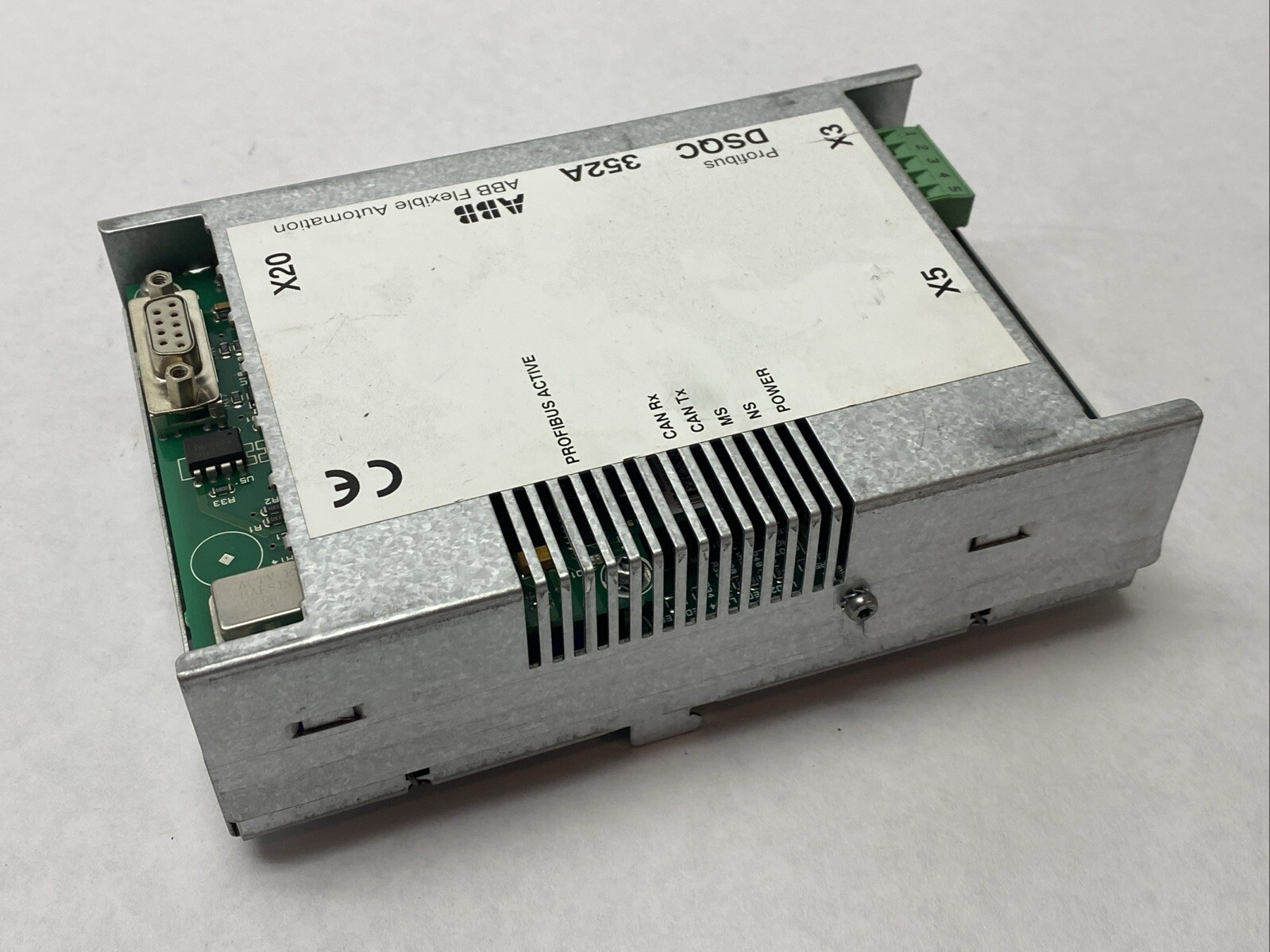 ABB 3HNE 00009-1/12 DSQC 352A Profibus Active Module