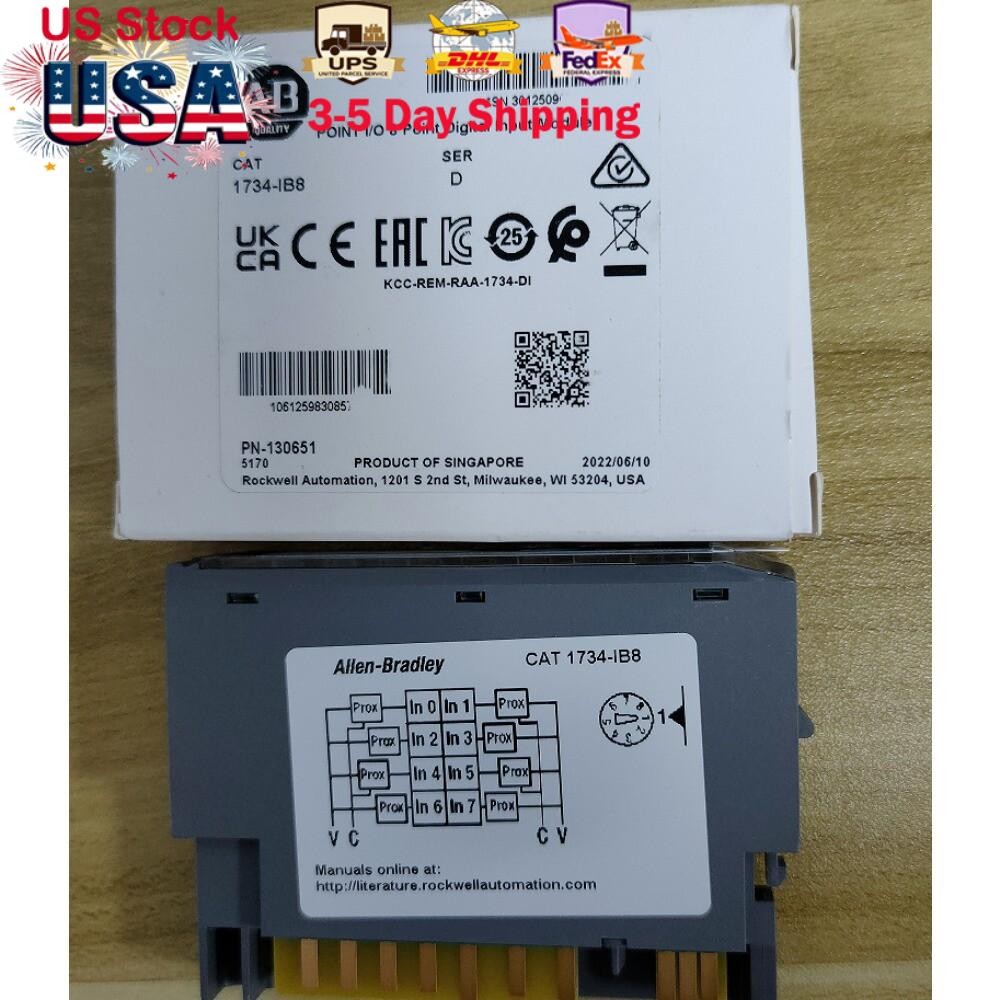 Allen-Bradley 1734-IB8 8Point Digital Input Module factory Sealed US Free Tax