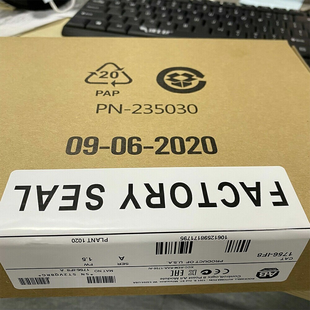 New AB 1756-IF8/A Controllogix 8 Point A/I Analog Input Module US Stock
