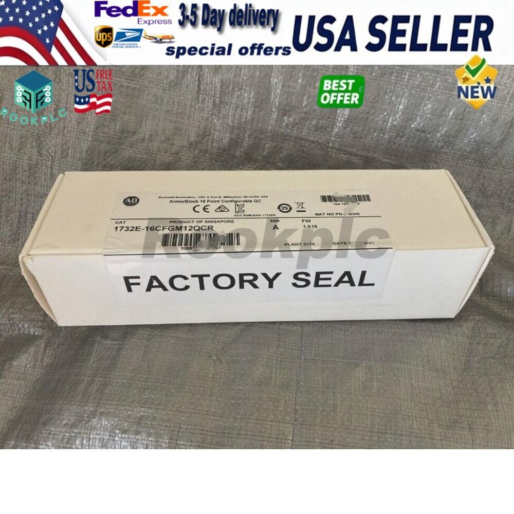 Allen Bradley 1732E-16CFGM12QCR /A ArmorBlock Module *NEW IN BOX* US Free Tax