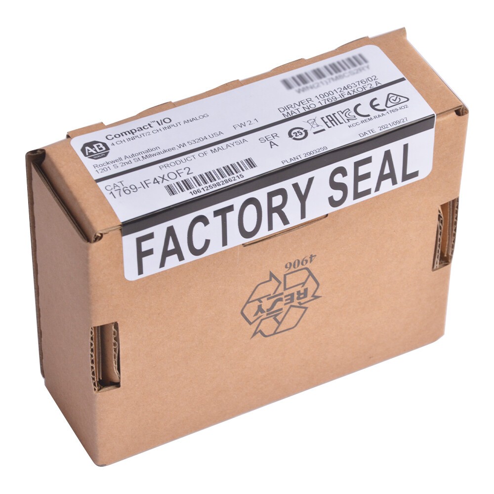 NEW Sealed AB 1769-IF4XOF2 CompactLogix 6 Pt A/I and A/O Module US Free Tax