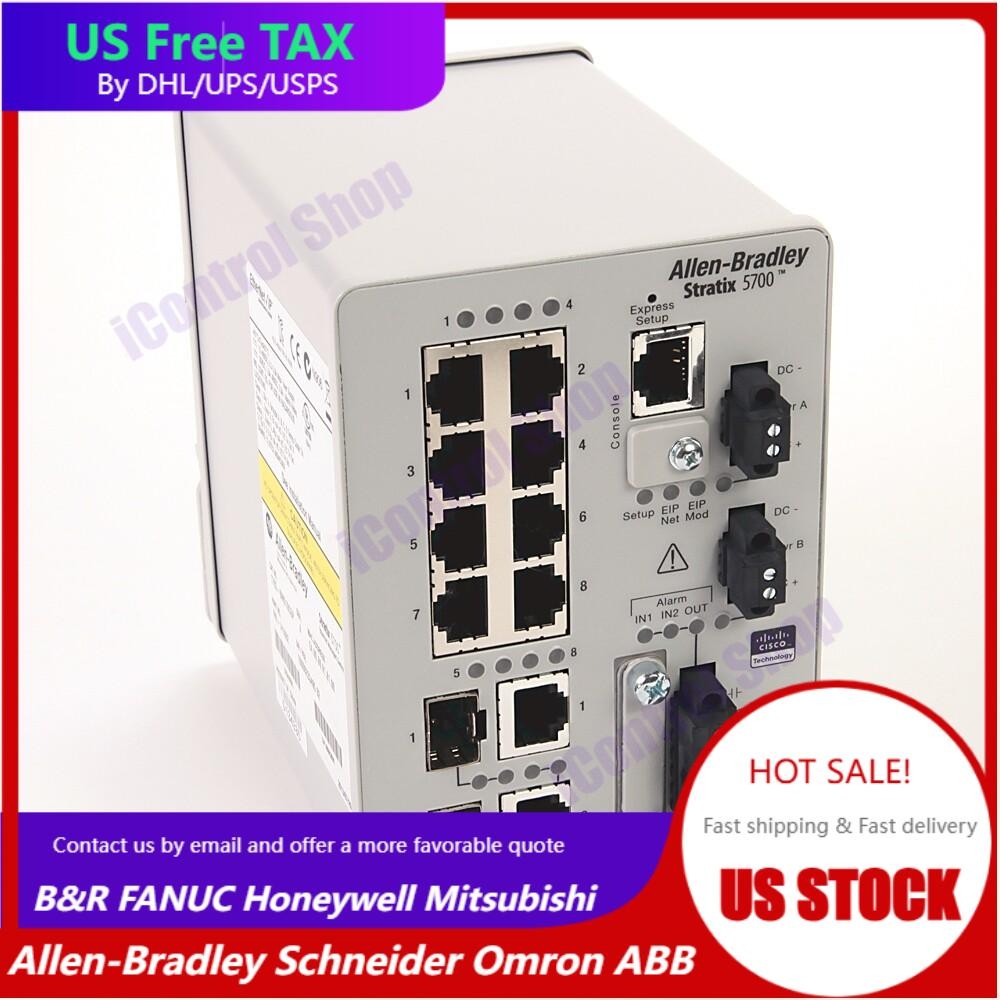 New Factory Sealed 1783-BMS10CGP / A Port Managed Ethernet Switch 1783-BMS10CGP