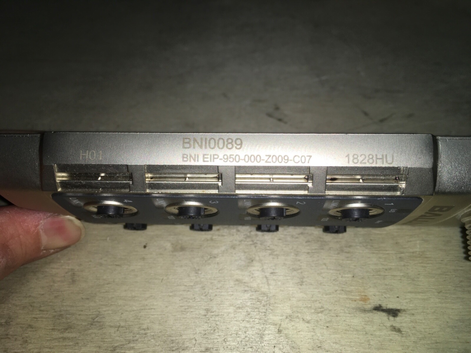 Balluff active splitter, BNI EIP-9500-000-Z009-C07, NNB, JRM-254