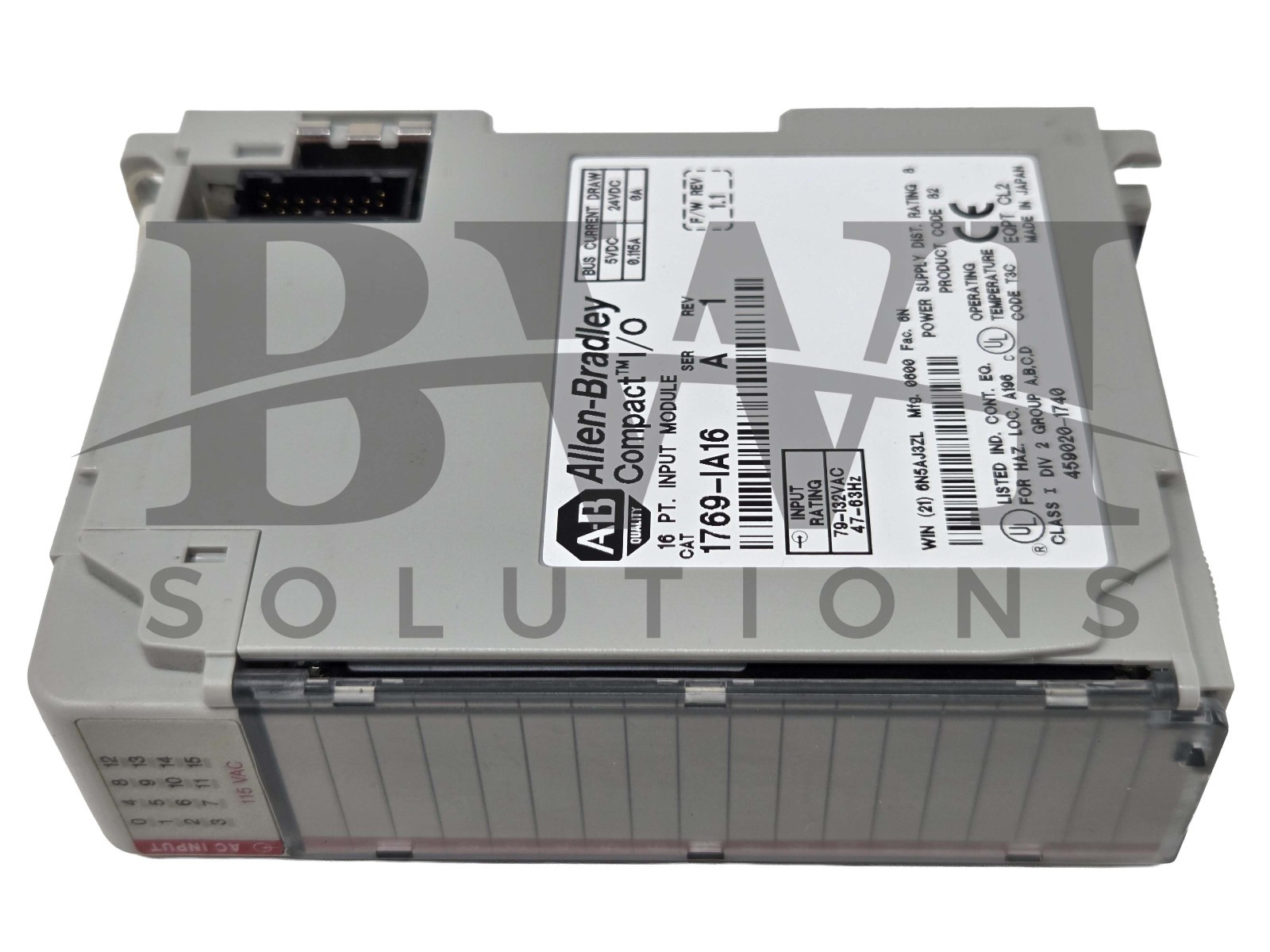 NEW Allen Bradley 1769-IA16 /A Compact I/O 16-Point Input Module Rev 01 1769IA16