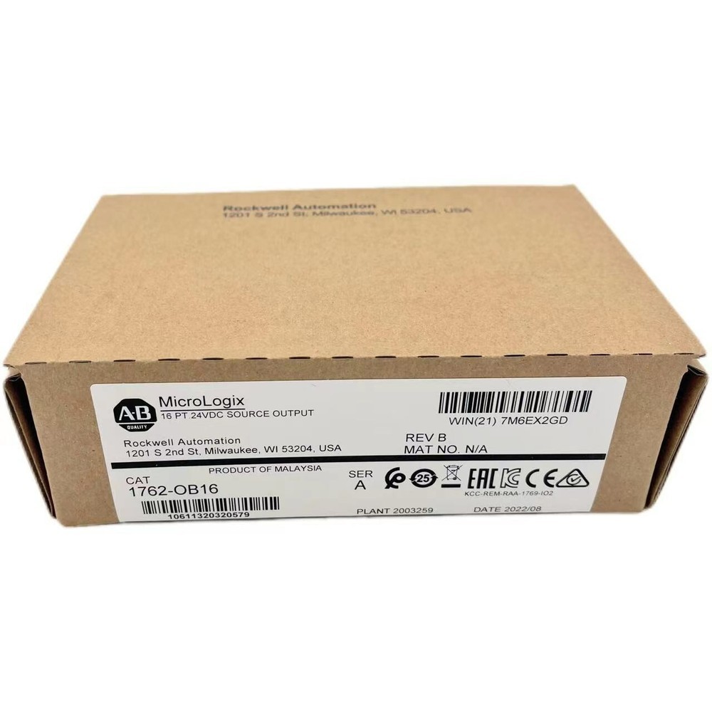 New AB 1762-OB16 Industrial Drive Free Shipping New in Box Factory Sealed PLC US
