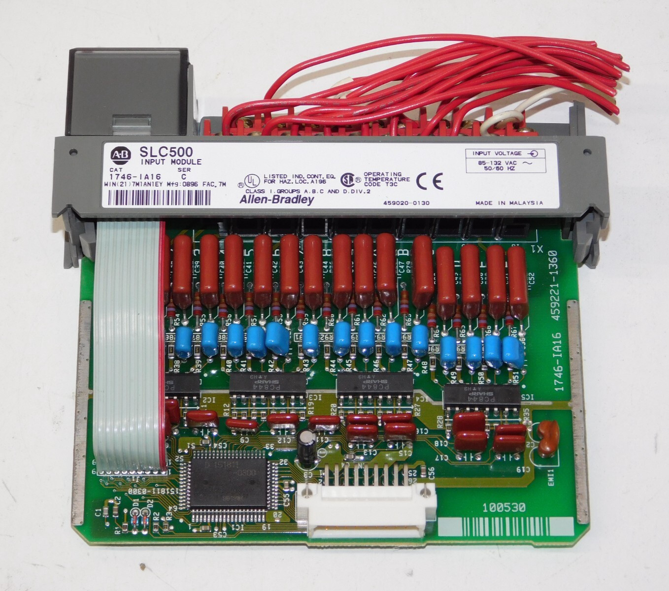 Allen Bradley 1746-IA16 Ser C SLC500 Input Module Card Board 1746-1A16 AB Unit