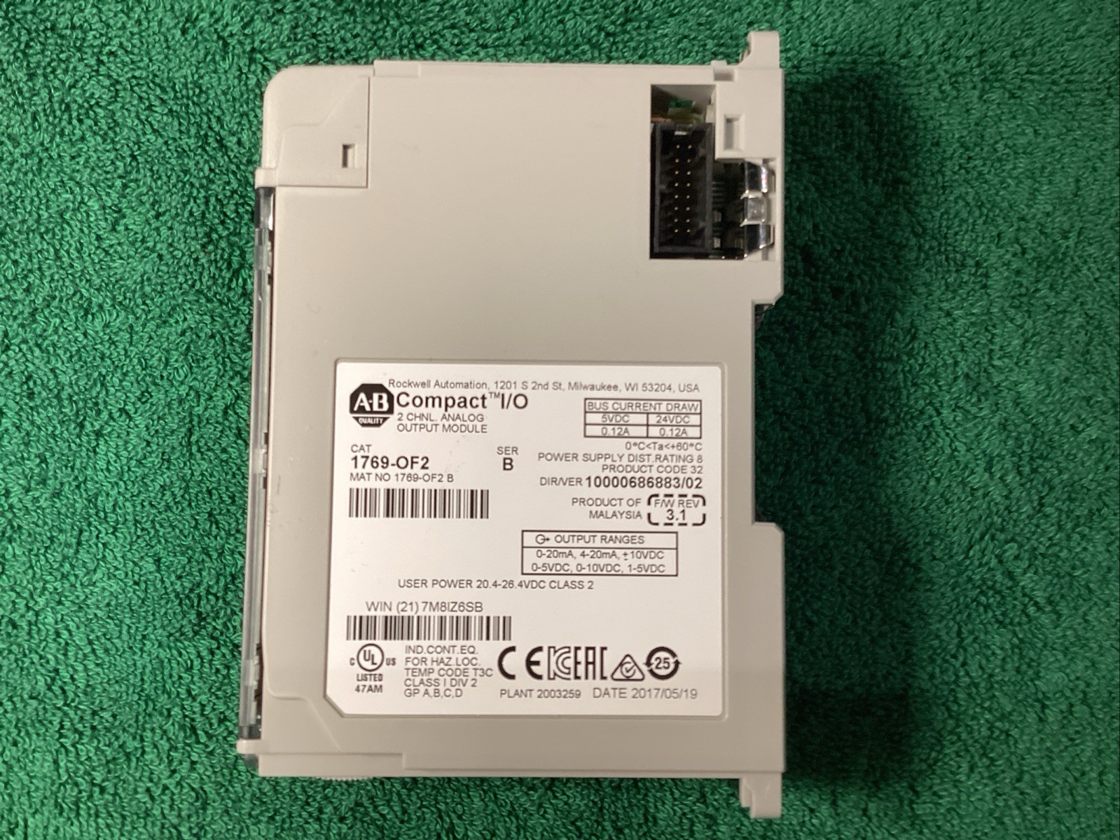 Allen-Bradley 1769-OF2