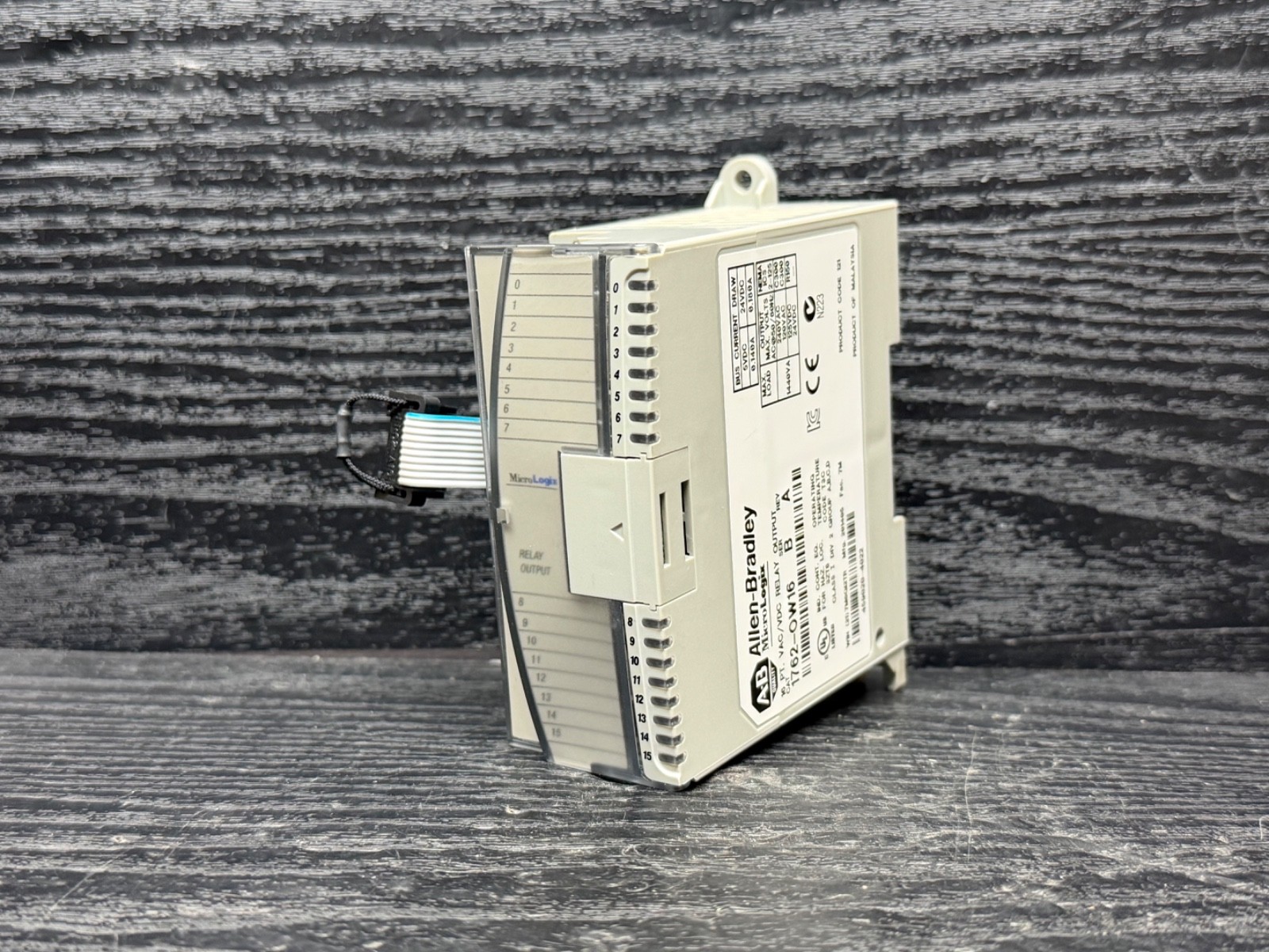Allen Bradley 1762-OW16 1762-0W16 B MicroLogix 1200 Output Module Relay Analog