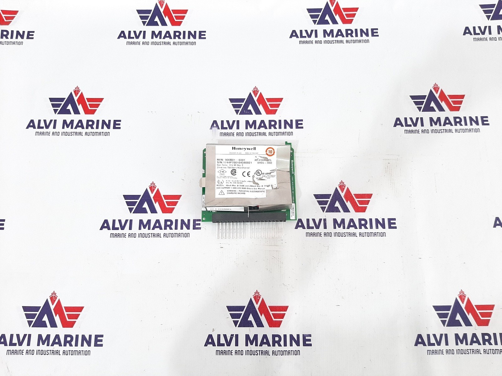 Honeywell 51450955-002 4 Point Analog Output Plc Module 900b01-0301