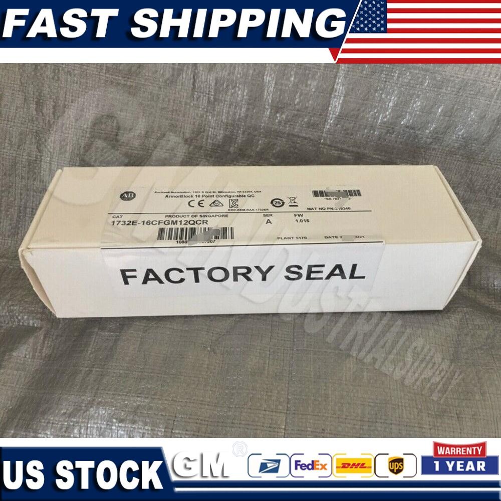 Allen Bradley 1732E-16CFGM12QCR /A ArmorBlock Module *NEW IN BOX* US Free Tax