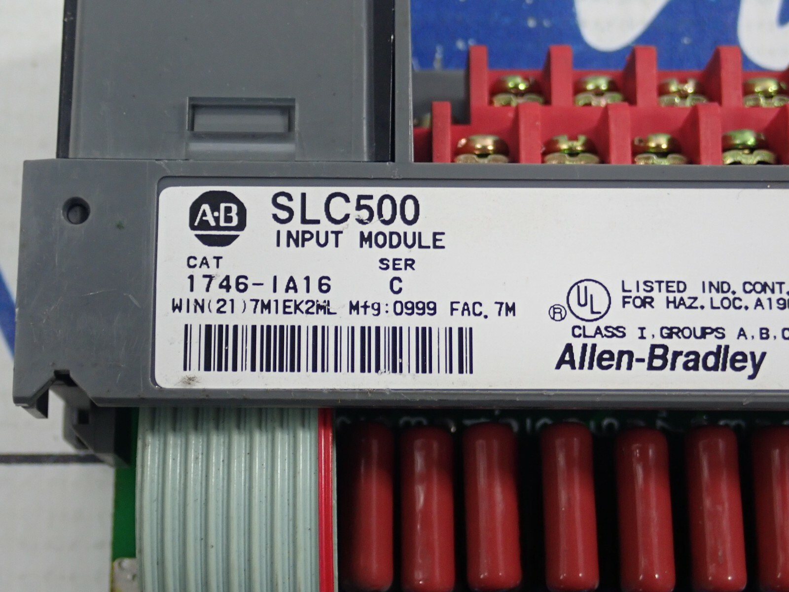 Allen Bradley SLC 500 Input Module 1746-IA16 ser C No door
