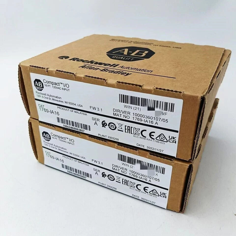 1pc New Allen-bradley 1769-IA16 CompactLogix 16 Pt 120VAC D/I Module 1769IA16